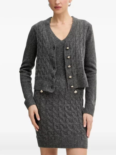 Rochie mini Morgan tricotate gri