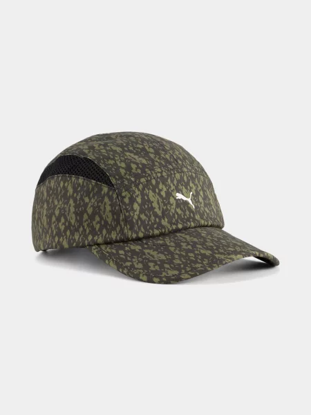 PUMA .now 5 Panel Cap Кепка Унісекс Комбінований верх зелений