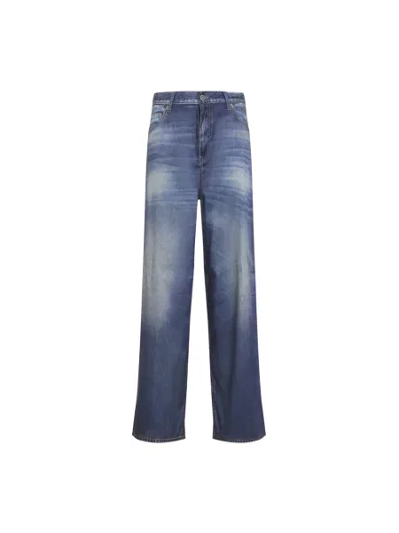 Jeansy boyfriendy Golden Goose niebieskie