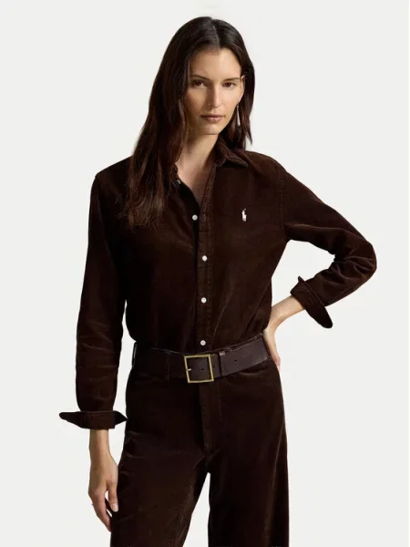 Polo Ralph Lauren Srajca Temno rjava