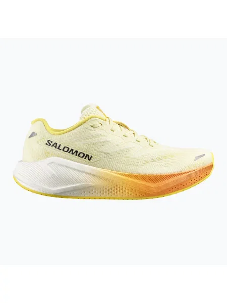 Női futócipő Salomon Aero Blaze 3 transp yellow/white/nectarine. Méret: 40 EU fehér