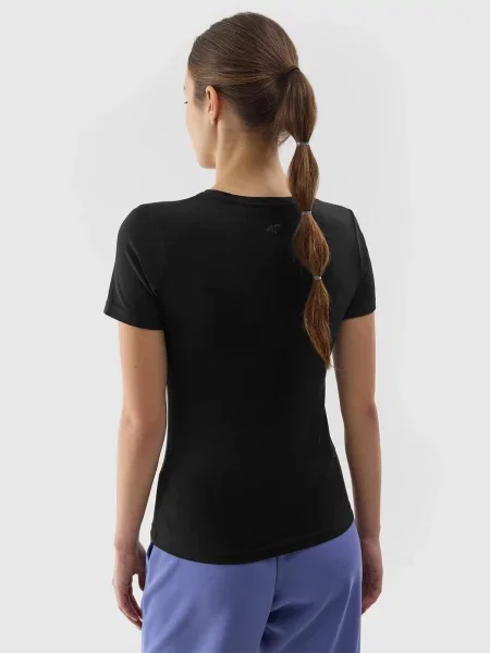 4F t-shirt koszulka treningowa XS czarna