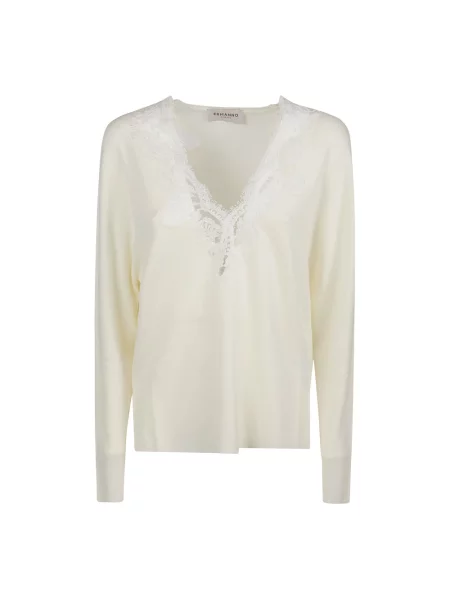 Sweter Ermanno Scervino biały