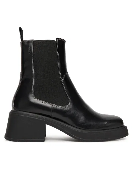 Členková obuv s elastickým prvkom Vagabond Shoemakers Dorah čierna
