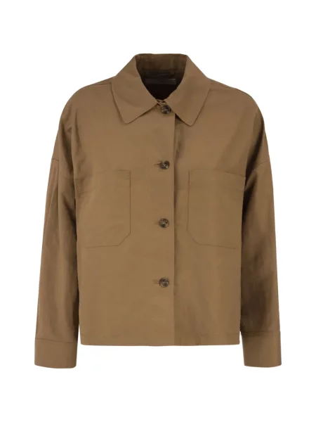 Kurtka Weekend Max Mara brązowa