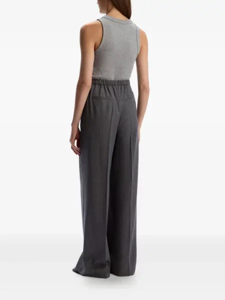 Pantaloni 12 Storeez de lână gri
