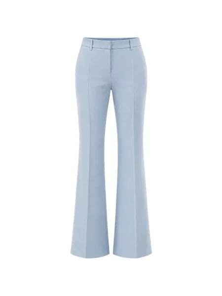 Pantaloni Barbara Bui evazate albastru