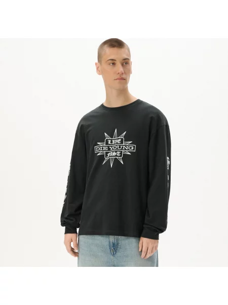 Лонгслив Cropp черный