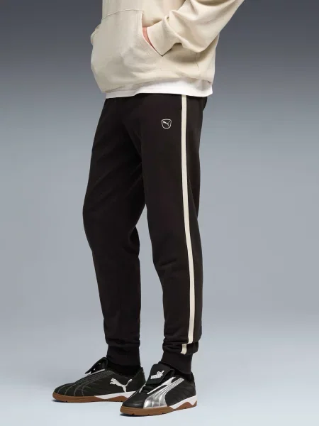 Спортивні штани PUMA Ess Elevated Sweatpants комбінований верх чорний