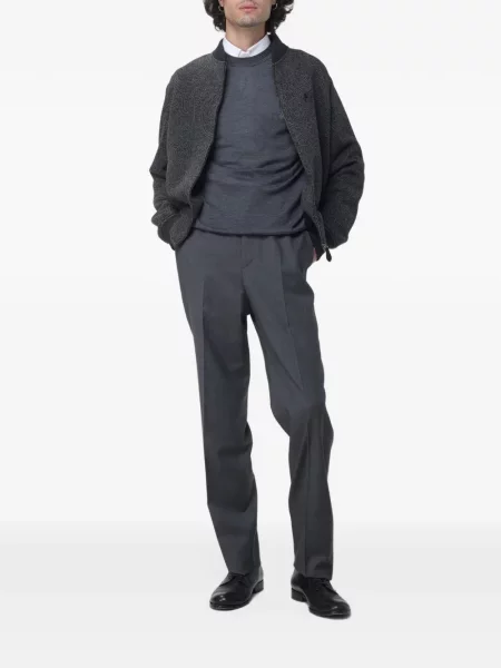 Geacă bomber Etro cu imagine cu model paisley gri