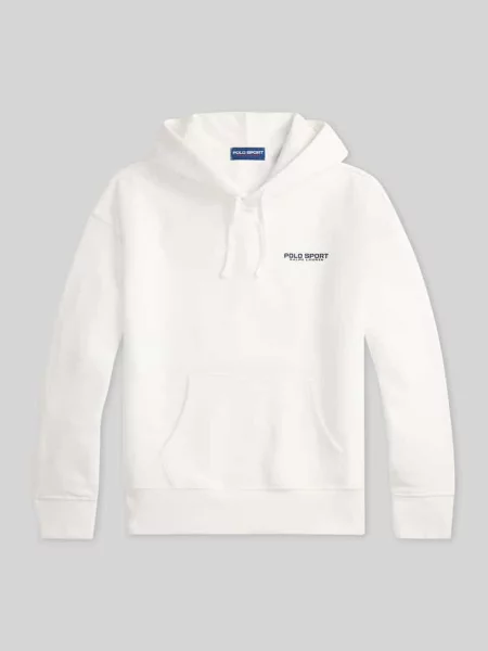 Polo Sport Bluza Z Kapturem weiss biała