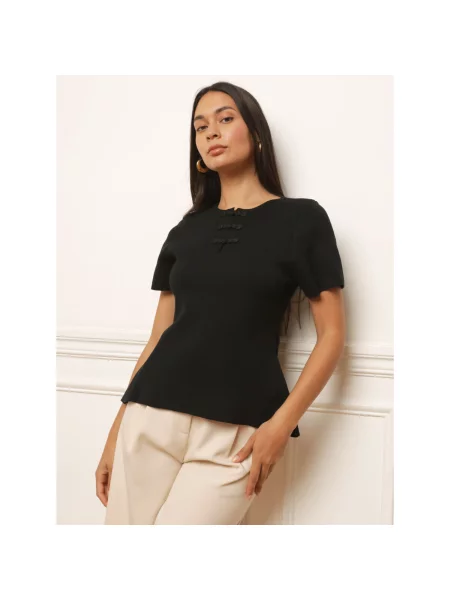 Top La Modeuse crna