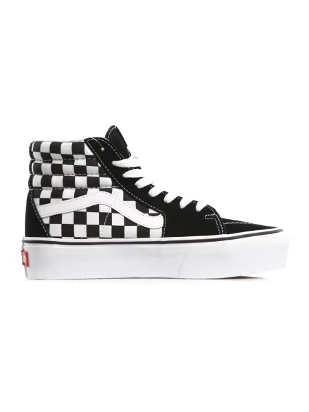 Sneakersy Vans na platformie czarne