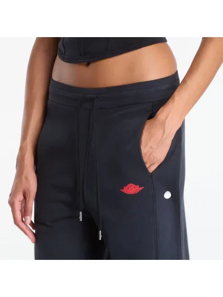 Fleece θραύση αθλητικά παντελόνια Jordan μαύρο