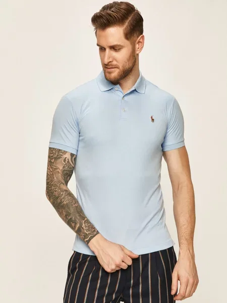Polo Polo Ralph Lauren niebieskie