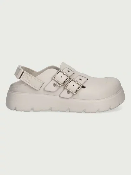 Crocs șlapi cu platformă pentru femei Loaferette Clog bej