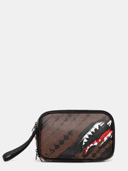 Pungă cosmetică Sprayground maro