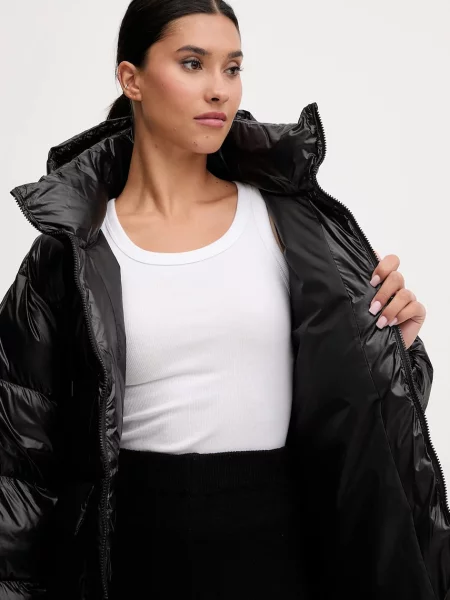 Пухова куртка Puma зимова чорний