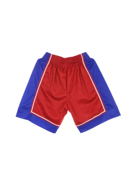 Krótkie spodenki sportowe Mitchell & Ness do koszykówki czerwone