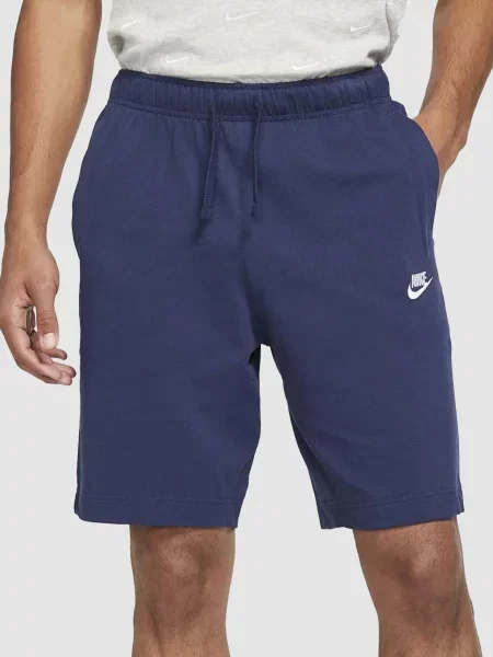 Флисовые шорты Nike синие