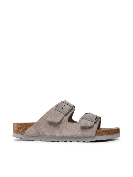Šľapky Birkenstock Arizona sivá