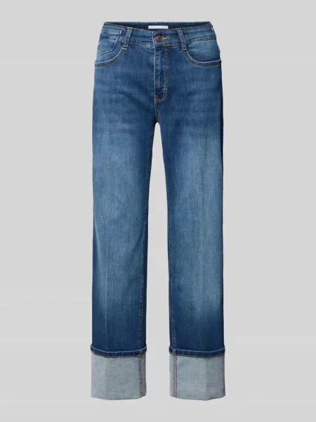 Jeansy z 5 model ‘LAURA’ Mac niebieskie