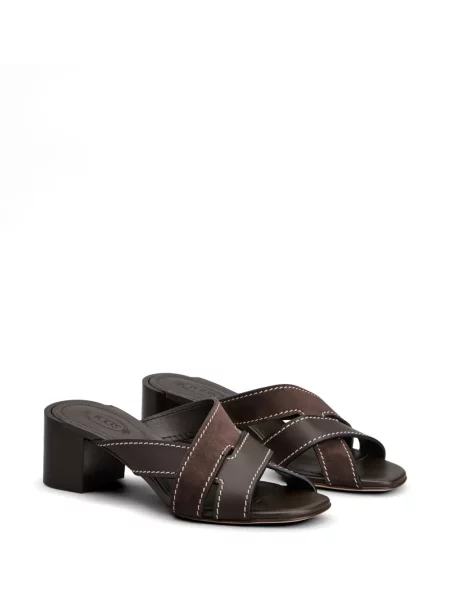 Sandale Tod's cu bretele maro