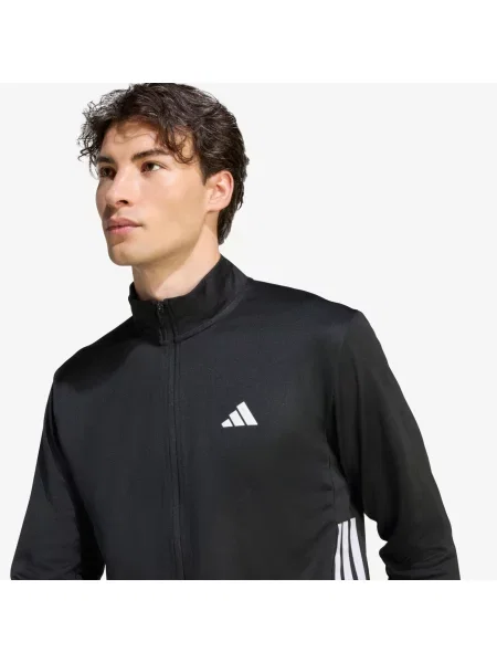 Pletena tek jopa Adidas Performance s črtami bela