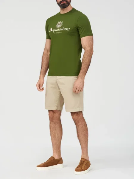 Футболка Aquascutum зелена