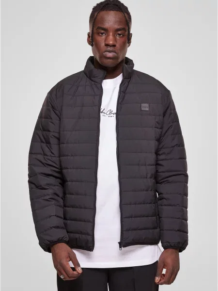 Urban Classics Geacă de primăvară-toamnă negru