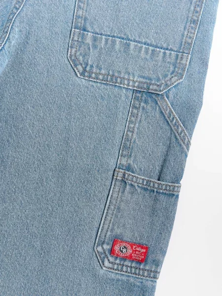Reserved Джинси baggy синій