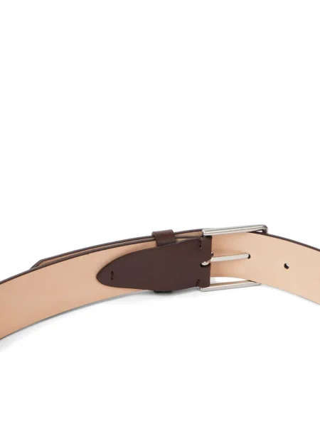 Curea Paul Smith cu dungi maro