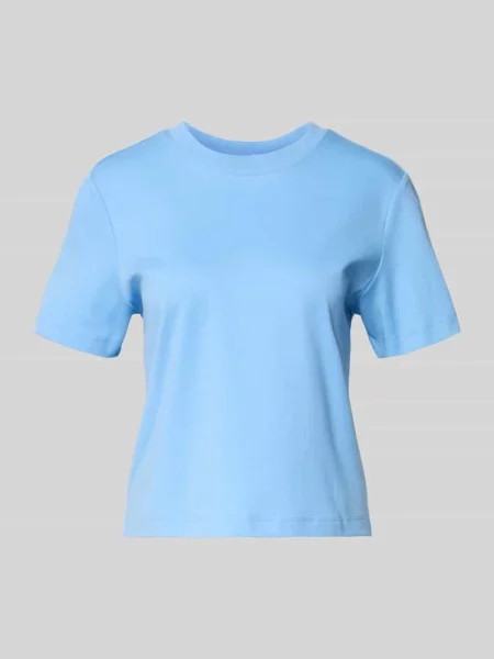 T-shirt o kroju relaxed fit z czystej bawełny S.oliver Red Label żółta
