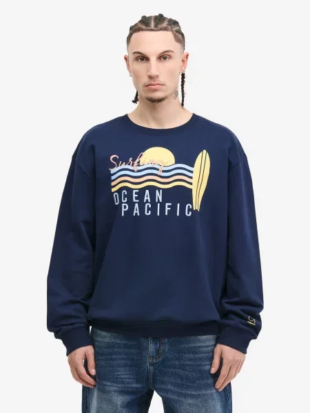 Ocean Pacific Mikina Kalbarri námornícka / nebesky / žltá / marhuľová modrá