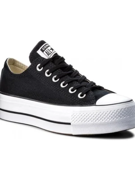 Tornacipő CONVERSE Ctas Lift Ox Black/White/White fekete