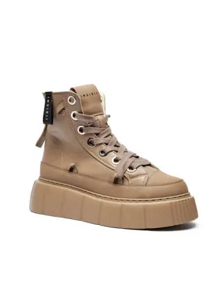 INUIKII De piele sneakers MATILDA bej