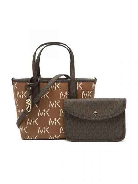 Michael Kors Geantă shopper + borsetă HANDBAG maro