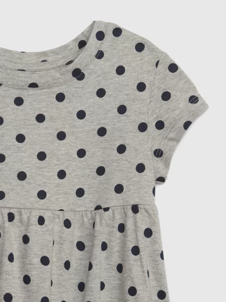 Tricou copii Gap gri