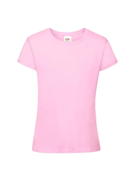 Tricou copii Fruit Of The Loom roz