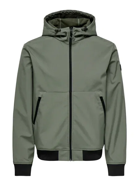 Only & Sons Prehodna jakna ONSBOWIE oliva črna