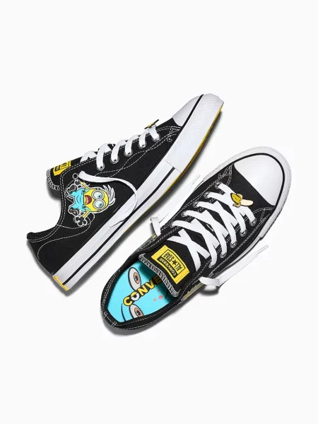 Converse x Minions Chuck Taylor All Star teniszcipő fekete
