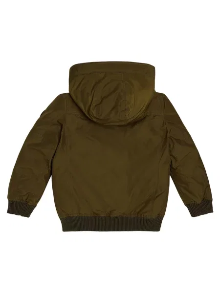 Πουπουλένιο μπουφάν Woolrich πράσινο