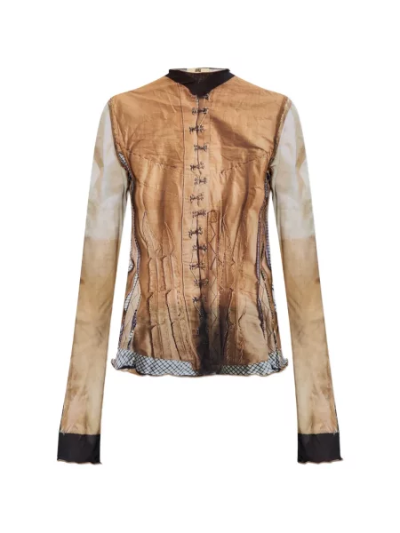 Bluzka Knwls brązowa