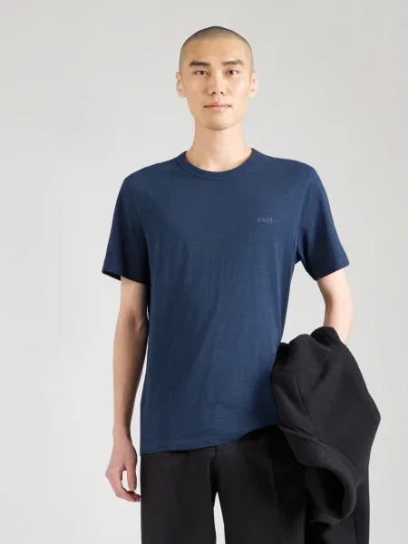 BOSS Tricou Tegood bleumarin albastru