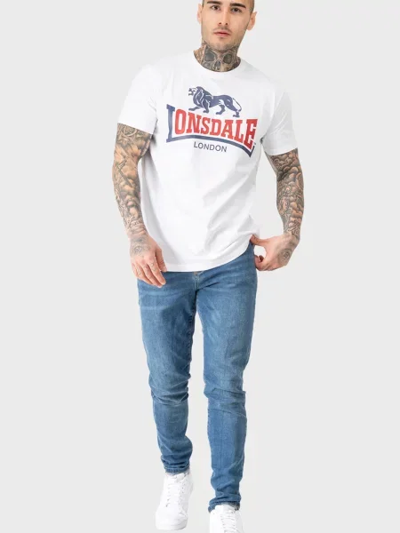 Спортивная футболка Lonsdale белая