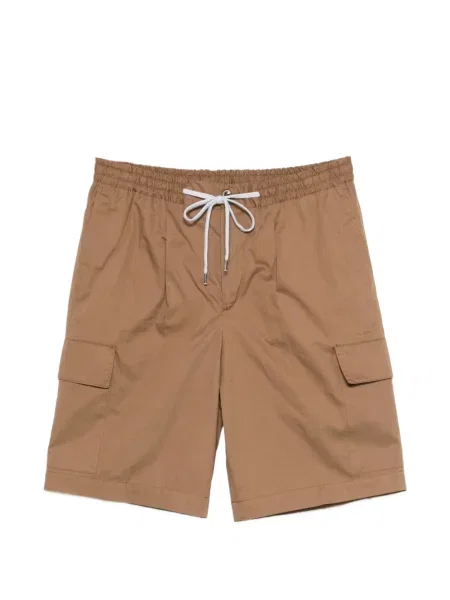 Pantaloni scurți cargo Pt Torino cu cordon maro
