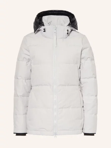 Canada Goose Péřové Bundy S Odnímatelnou Kapucí krémová