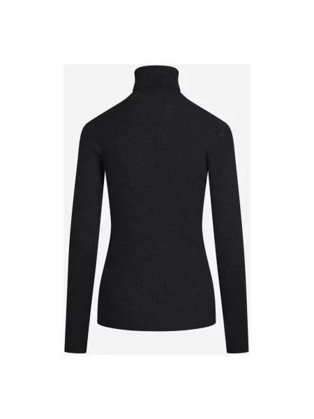 Sweter z golfem Mc2 Saint Barth szary