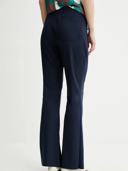 Legíny Calvin Klein tmavomodrá přiléhavé high waist