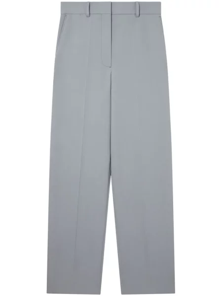 Pantaloni Stella Mccartney cu talie joasă gri
